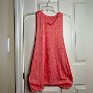 Light pink workout muscle tee women (s)